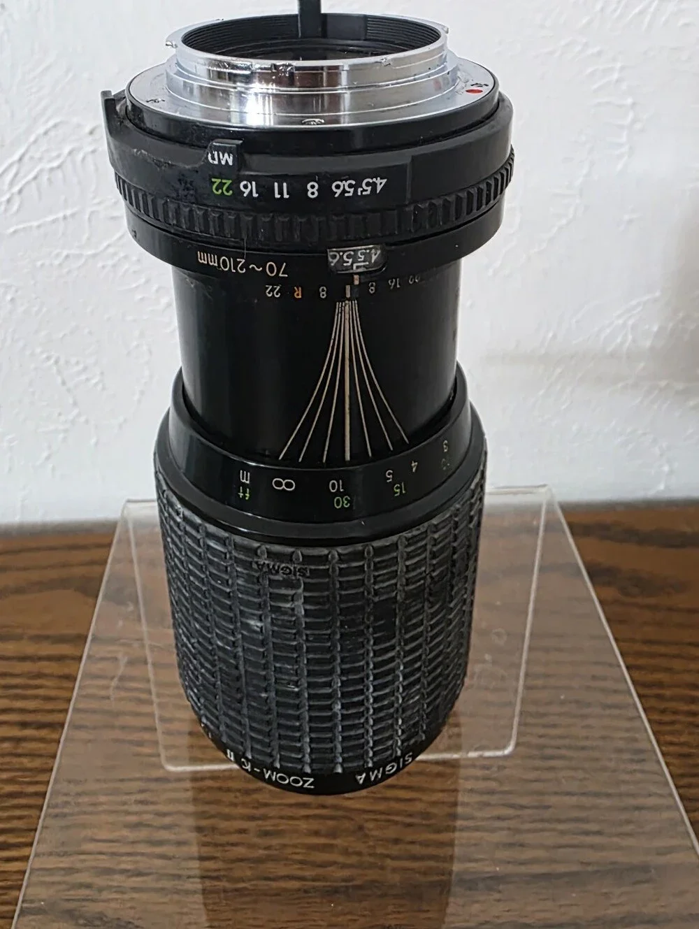 Vintage Sigma Zoom-K II 70-210mm f4-5.6 Macro MD Mount Lens for Minolta Japan
